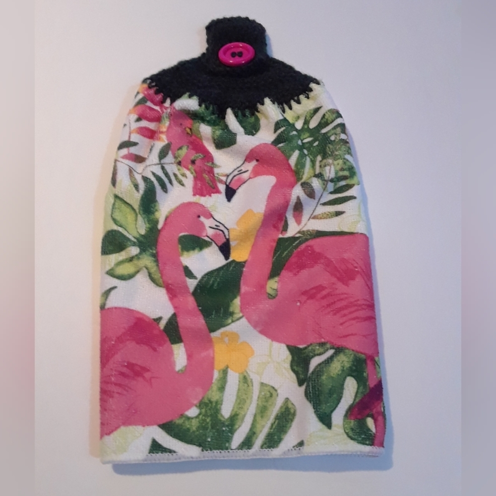 Handmade hanging towel